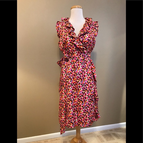 Kate Spade Pink Wrap Dress❣️ - Picture 2 of 9